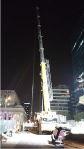 400,000-pound crane