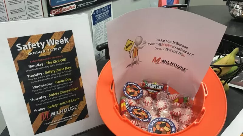 Milhouse Celebrates Safety!