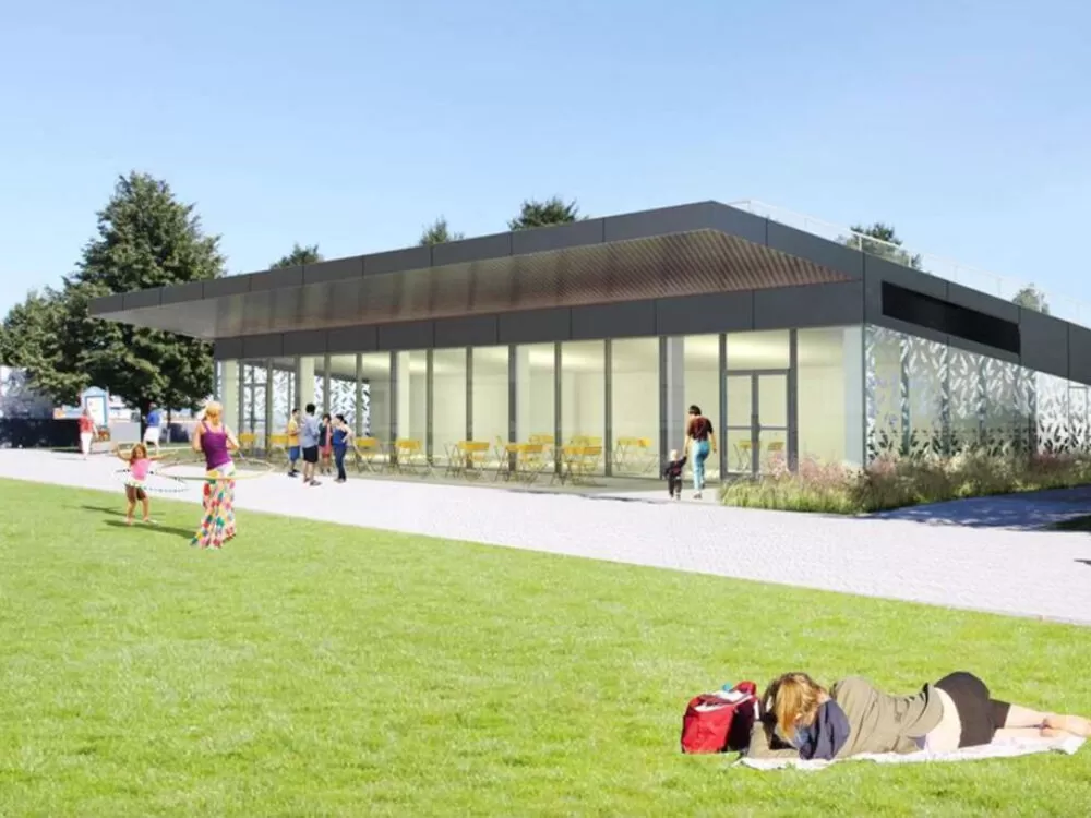 Navy Pier Welcome Pavilion Milhouse project