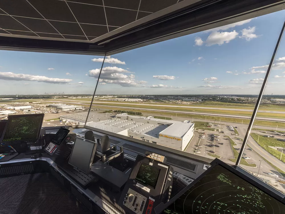 Inside Looking Out South Tower