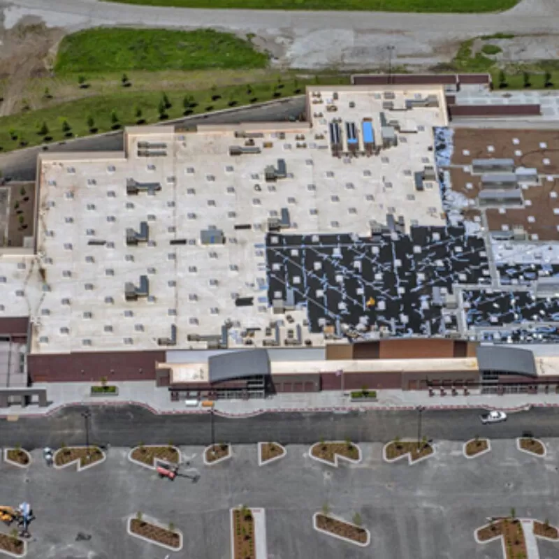 Walmart Pullman project by Milhouse Aerial view