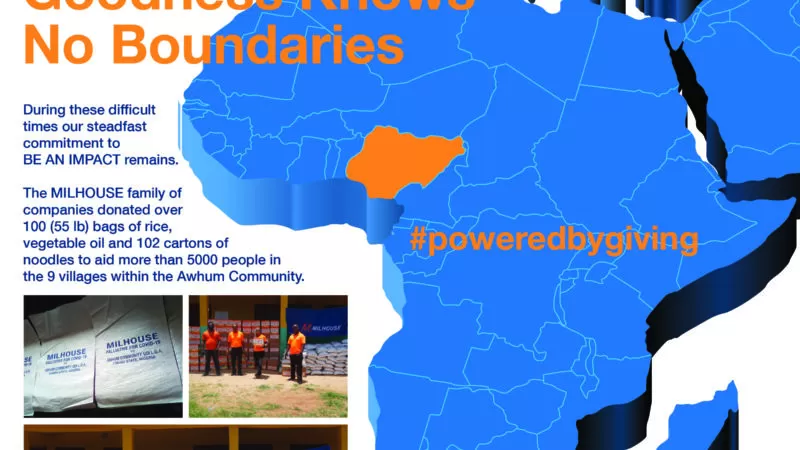 GOODNESS KNOWS NO BOUNDARIES – Enugu, Nigeria