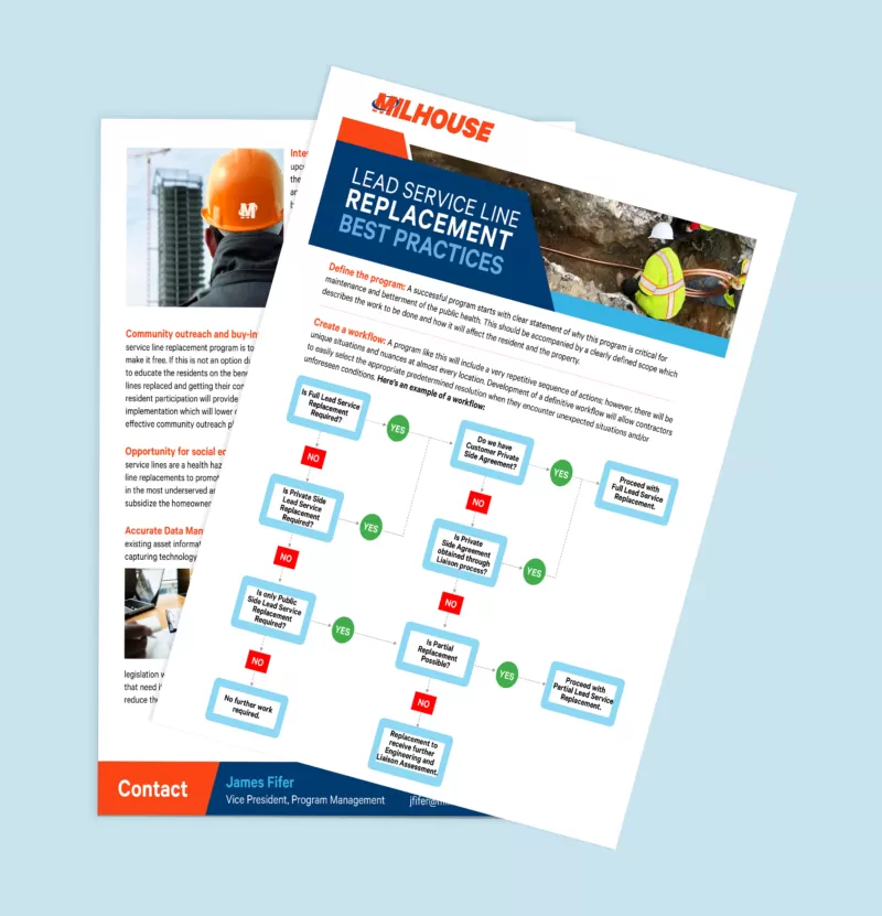 Lead Service Line Replacement Best Practices One Pager