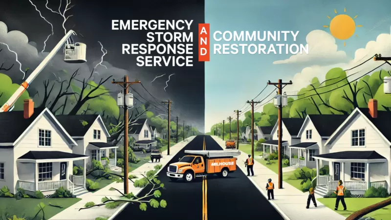 web Blog Emergency Storm Response Service and Community Restoration