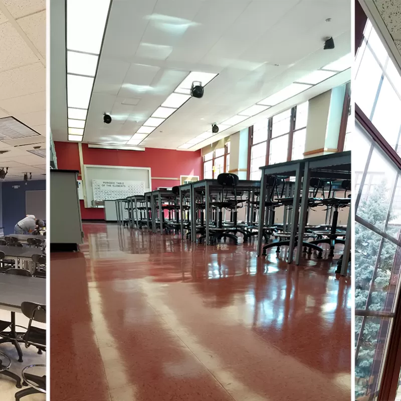 austin college and career academy sciene lab renovation
