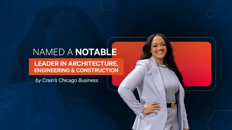Melanie Jefferies Named a 2026 Notable Leader in Architecture, Engineering and Construction by Crain’s Chicago Business