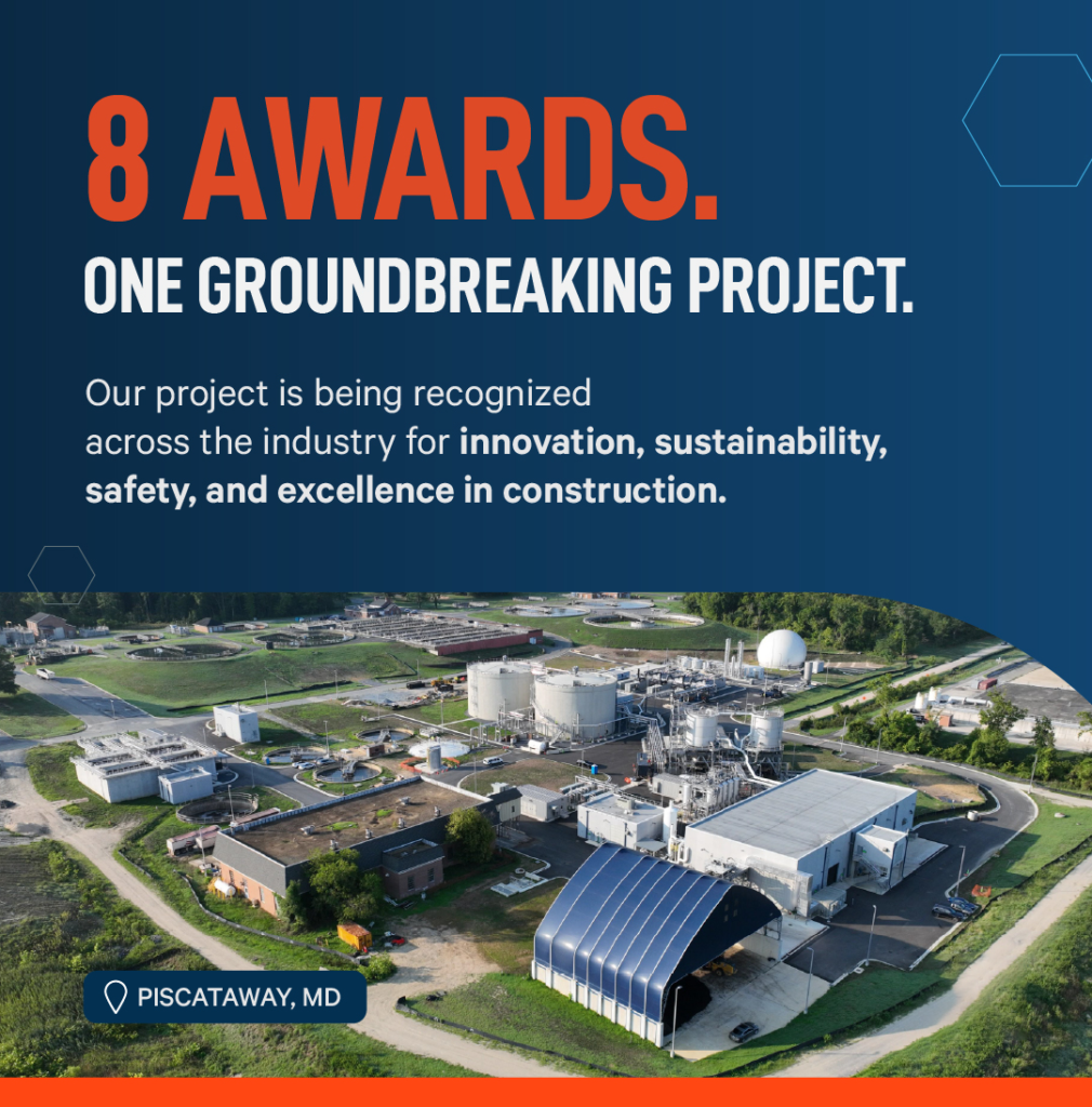 WSSC Water’s Piscataway Water Resource Recovery Facility Bioenergy Project